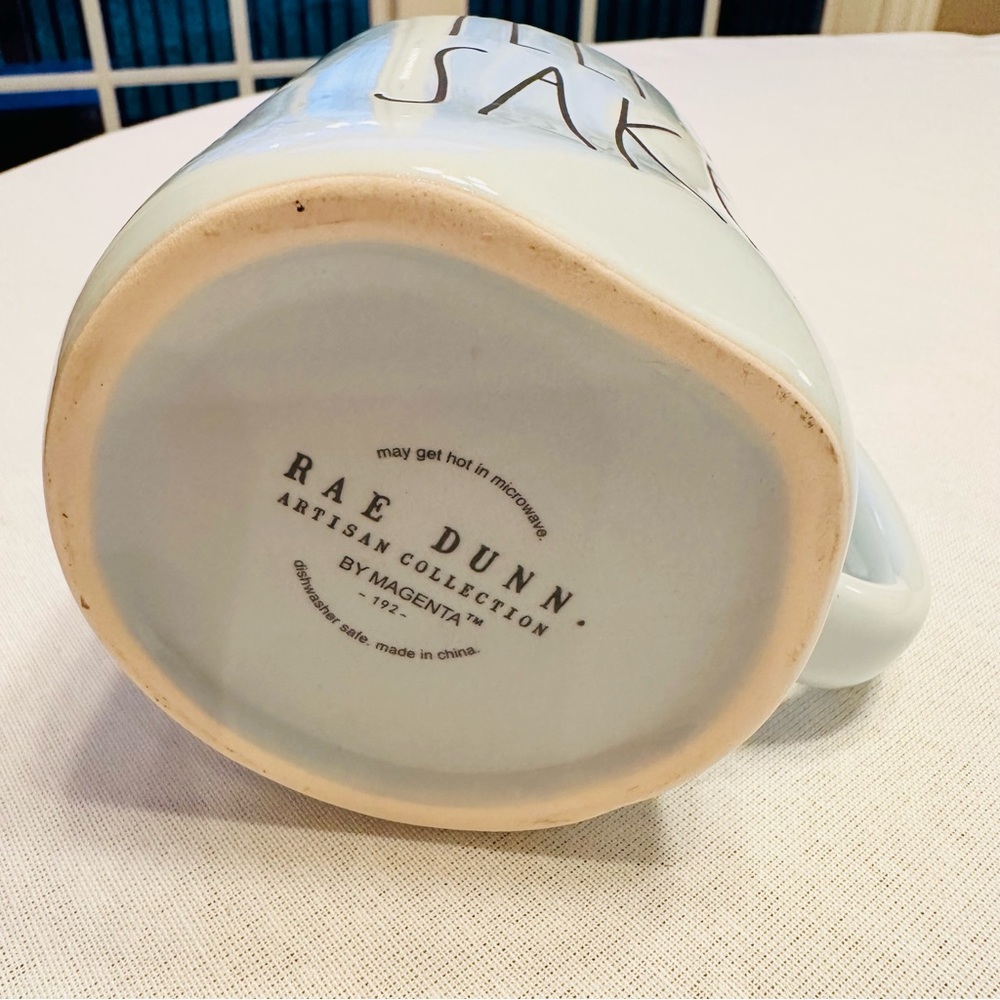 ๐๏ธ๐๏ธ RAE DUNN โPEEPโS SAKEโ COFFEE MUG ๐. GREAT CONDITION ๐ - Picture 3 of 3